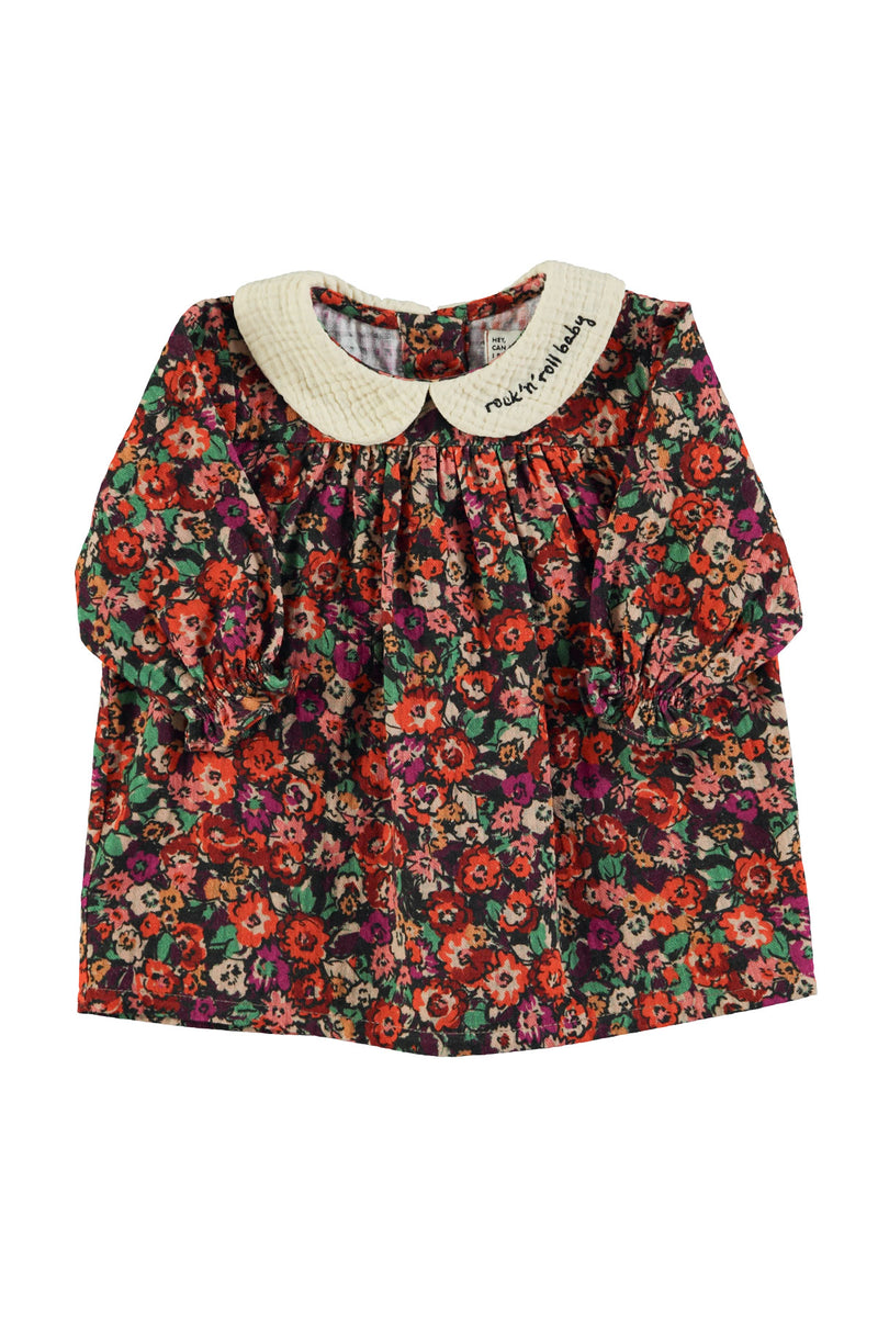 Baby dress | Multicolor flowers – piupiuchick