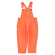 dungarees | red