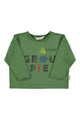 Longsleeve t'shirt | Dark green w/ "groupie" print