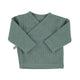 Newborn cardigan crew neck | Sage green