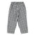 unisex trousers | black & white checkered