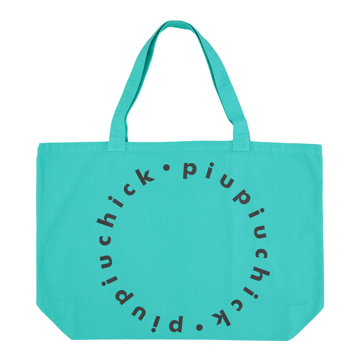 XL logo bag | turquoise – piupiuchick