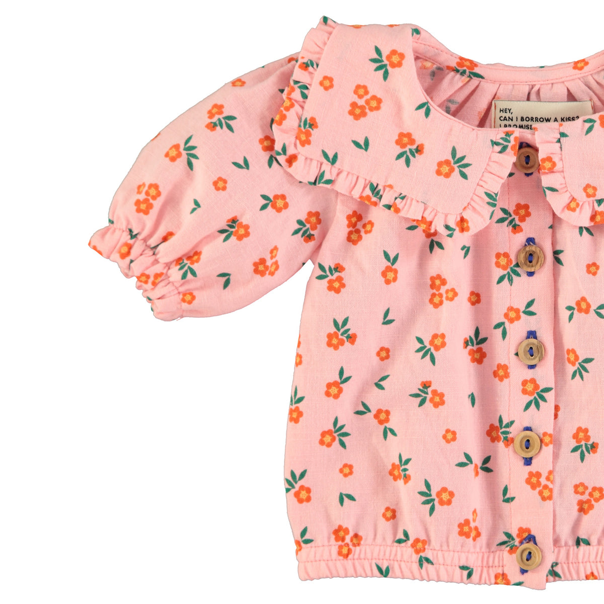 baby blouse w/ sailor collar | pink flowers – piupiuchick