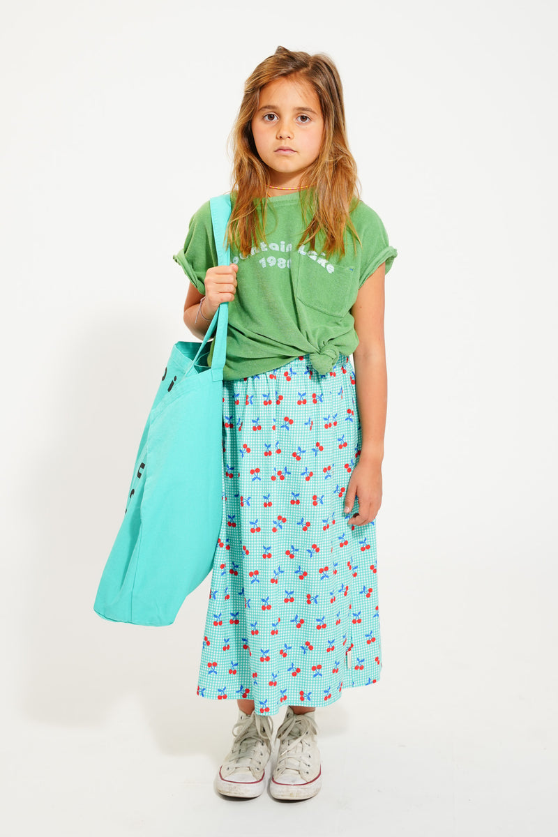 【PORTERNA】Wilsea Check Long Skirt JNGSA Womens Long Skirts, Womens Woolen Plaid Skirt Winter