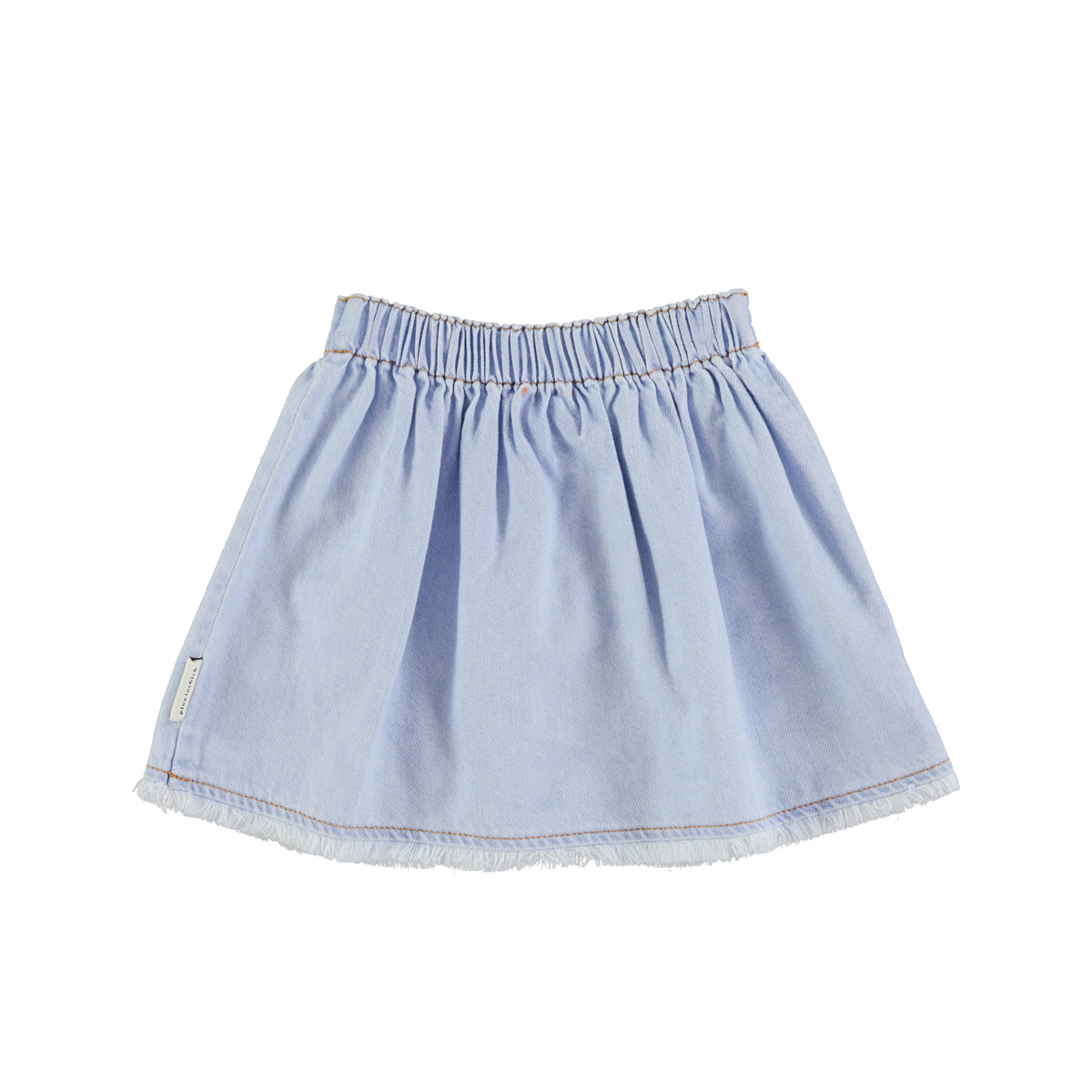【Anyone more】Yoa Blue Washed Short Denim Skirt Anyone more】Yoa Blue Washed Short Denim Skirt Women's Low