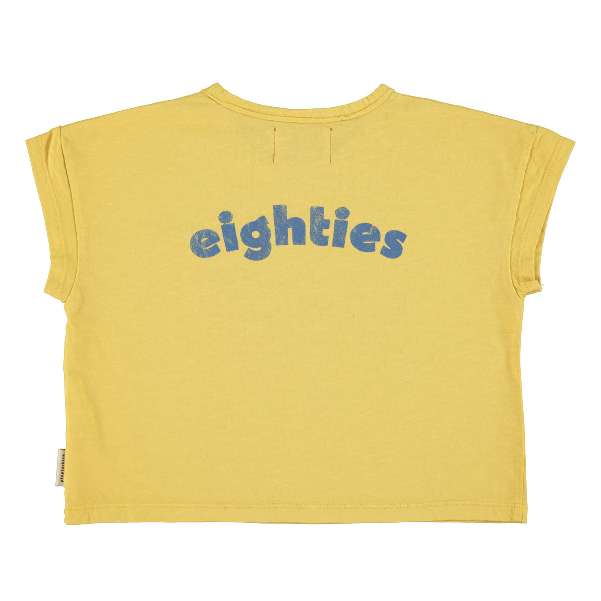 t'shirt | yellow w/ multicolor wave print – piupiuchick