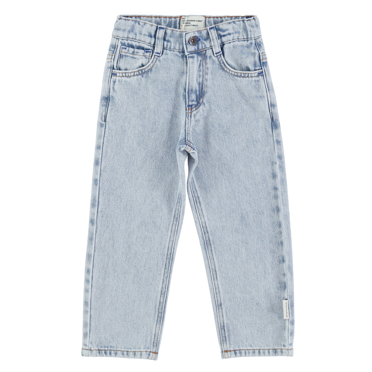 unisex trousers | washed blue denim – piupiuchick