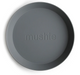 Round Dinnerware Plates - Smoke
