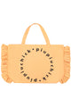 XL logo bag w/ frills | peach