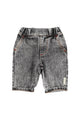 baby trousers | washed black denim