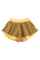 shorts | mustard animal print