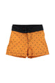 swim shorts | camel w/ black hearts