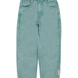 unisex trousers | washed green