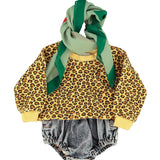 baby shorties | washed black denim
