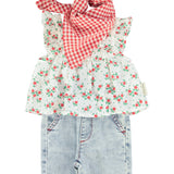 baby trousers | blue light denim