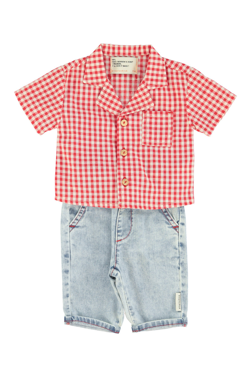 baby trousers | blue light denim