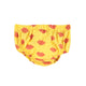 baby bloomers | yellow w/ red lips