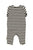 Babygrow | ecru & black stripes