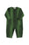 Baby jumpsuit | Green w/ black stripes