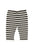Baby leggings | ecru & black stripes