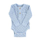 Baby longsleeve body | Light blue w/ green little boats