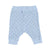 Baby ribbed trousers | Blue w/ green little boats