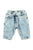 Baby trousers | Washed black denimc