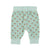 Baby trousers terry cotton | Green w/ multicolor arrows