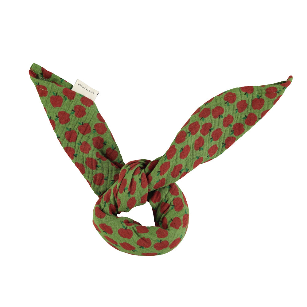 Bandana | Olive green w/ red apples – piupiuchick