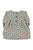 Blouse | Green checkered w/ flowers