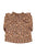 Baby blouse | Light pink & brown flowers