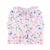 Blouse round collar | Lilac w/ multicolor geometric allover