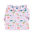 Baby blouse round collar | Lilac w/ multicolor geometric allover