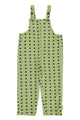 Dungarees | Green w/ black stars