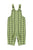 Baby Dungarees | Green w/ black stars