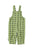 Baby Dungarees | Green w/ black stars