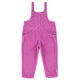 Dungarees | Magenta corduroy