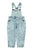 Dungarees | Washed blue denim