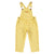 Dungarees | Yellow mustard