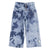 Flare trousers | Blue tie dye denim