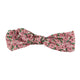 Headband w/ bow | Pink flowers