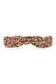 Headband w/ bow | Light pink flowers