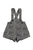 High shorts w/ straps | Grey w/ zebra print
