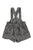 High shorts w/ straps | Grey w/ zebra print