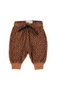 Baby Jogging pants | Brown w/ animal print