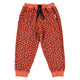 Jogging pants | Terracotta w/ animal print