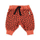 Baby jogging pants | Terracotta w/ animal print