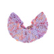 Knitted collar | Multicolor purple