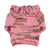 Knitted baby sweater w/ collar | Multicolor pink