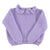 Knitted sweater w/ collar | Lilac